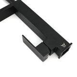 Darrahopens Furniture > Bathroom > Shower Heads & Screens Matt Black Swivel Kitchen Sink Basin Mixer Swivel Faucet Tapware Pull Out Spout