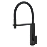 Darrahopens Furniture > Bathroom > Shower Heads & Screens Matt Black Swivel Kitchen Sink Basin Mixer Swivel Faucet Tapware Pull Out Spout