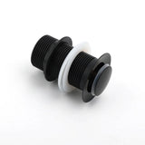 Darrahopens Furniture > Bathroom > Shower Heads & Screens Matt Black Watermark 32mm Pop Up Push Brass Waste Plug No Overflow Basin Drain