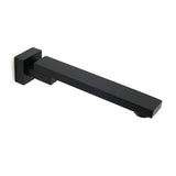 Darrahopens Furniture > Bathroom > Shower Heads & Screens Matte Black Square Bathtub Faucet 180° Swivel Water Spout Outlet Basin Watermark