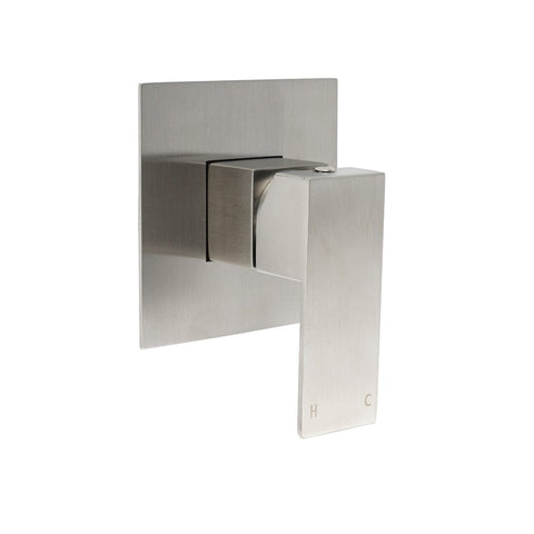 Nickel Brushed Square Lead Free Shower Hot Cold Mixer Ceramic Cartridge Spindle | darrahopens.com.au Premium AU Stock