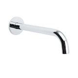 Darrahopens Furniture > Bathroom > Shower Heads & Screens Polisehd Chrome Round 250mm Long Water Filler Spout Bath Tub Wall Mounted Outlet