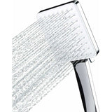 Shower Head, Large Square Shower Head With One-Hand Control, High Pressure Shower Head With 6 Shower Modes, Chrome | darrahopens.com.au Premium AU Stock