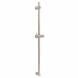 Darrahopens Furniture > Bathroom > Shower Heads & Screens Solid Brass Brushed Nickel Long Sliding Rail Bar Swivel Handheld Shower Holder
