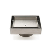 Darrahopens Furniture > Bathroom > Shower Heads & Screens Stainless Steel 100mm Square Tile Insert Shower Grate Floor Drain 50mm Outlet