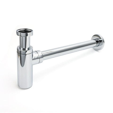 Darrahopens Furniture > Bathroom > Shower Heads & Screens Watermark Adjustable 32mm Wall Bottle Trap Basin Sink Vanity Waste Drain Brass
