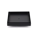 Darrahopens Furniture > Bathroom > Shower Heads & Screens Watermark Black 150x150mm Tile Insert Floor Drain Shower Grate 80mm Waste Outlet