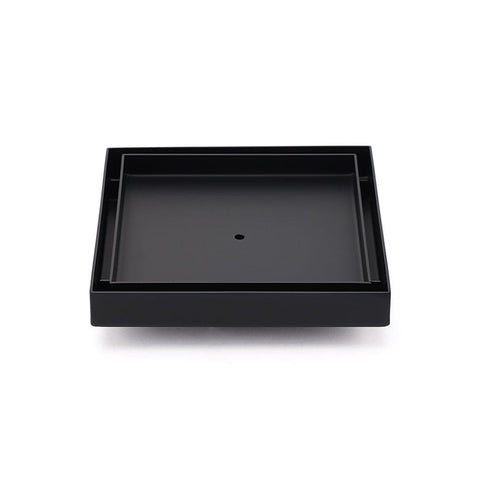 Darrahopens Furniture > Bathroom > Shower Heads & Screens Watermark Black 150x150mm Tile Insert Floor Drain Shower Grate 80mm Waste Outlet
