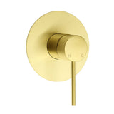 Watermark Brushed Gold Round Bathroom Shower Hot Cold Mixer Ceramic Cartridge OZ | darrahopens.com.au Premium AU Stock