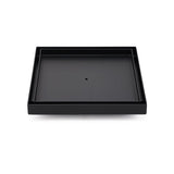 Darrahopens Furniture > Bathroom > Shower Heads & Screens Watermark Matt Black Large 200mm Tile Insert Floor Drain Shower Grate 80mm Waste