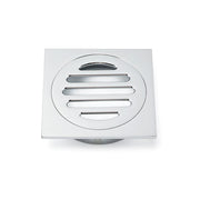 Darrahopens Furniture > Bathroom > Shower Heads & Screens Watermark Stainless Steel 85x85mm Small Square Shower Grate Floor Drain 72mm Outlet