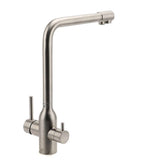 Darrahopens Furniture > Bathroom > Shower Heads & Screens WELS 3 Function Kitchen Sink 360° Swivel Mixer Tap Clean Pure Drink Water Faucet