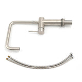 Darrahopens Furniture > Bathroom > Shower Heads & Screens WELS 6L/m Kitchen Laundry 360º Swivel Sink Mixer Faucet Tap Spout Brushed Silver