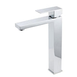 WELS 6L/m Square 310mm Tall Basin Vessel Mixer Faucet Tap Kitchen Laundry Chrome | darrahopens.com.au Premium AU Stock