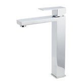WELS 6L/m Square 310mm Tall Basin Vessel Mixer Faucet Tap Kitchen Laundry Chrome | darrahopens.com.au Premium AU Stock