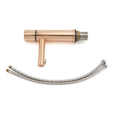 Darrahopens Furniture > Bathroom > Shower Heads & Screens WELS 6L/min Rose Gold Basin Mixer Vanity Sink Bubble Faucet Tap Washing Laundry