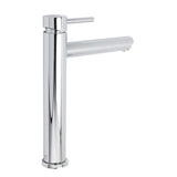 Darrahopens Furniture > Bathroom > Shower Heads & Screens WELS 7.5L/m Round Tall Laundry Basin Mixer Vanity Sink Faucet Tap Polish Chrome