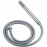 WELS Bathroom Round 8" Rain Shower Head Single Mode Brass Handheld Spray Rail Arm Set Twin Taps | darrahopens.com.au Premium AU Stock