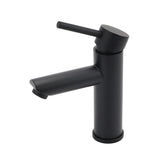 WELS Black 7.5L/min Kitchen Laundry Round Basin Mixer Vanity Sink Faucet Tap Set | darrahopens.com.au Premium AU Stock