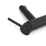 WELS Black 7.5L/min Kitchen Laundry Round Basin Mixer Vanity Sink Faucet Tap Set | darrahopens.com.au Premium AU Stock