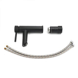 WELS Black 7.5L/min Kitchen Laundry Round Basin Mixer Vanity Sink Faucet Tap Set | darrahopens.com.au Premium AU Stock