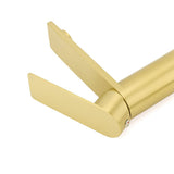 WELS Brushed Gold Short Square Basin Mixer Vanity Sink Faucet Spout Laundry Tap | darrahopens.com.au Premium AU Stock