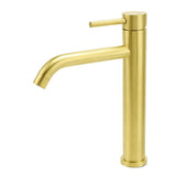 Darrahopens Furniture > Bathroom > Shower Heads & Screens WELS Brushed Gold Tall Kitchen Laundry Basin Mixer Vanity Sink Faucet Tap Bath