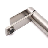 Darrahopens Furniture > Bathroom > Shower Heads & Screens WELS Brushed Nickel Laundry Standard Basin Mixer Vanity Sink Faucet Spout Tap