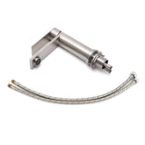 Darrahopens Furniture > Bathroom > Shower Heads & Screens WELS Brushed Nickel Laundry Standard Basin Mixer Vanity Sink Faucet Spout Tap