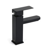 Darrahopens Furniture > Bathroom > Shower Heads & Screens WELS Classic Square Matt Black Basin Mixer Vanity Laundry Sink Faucet Tap Outlet
