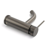 Darrahopens Furniture > Bathroom > Shower Heads & Screens WELS Gun Metal Grey Kitchen Laundry Round Basin Mixer Vanity Sink Faucet Tap Set