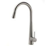 Darrahopens Furniture > Bathroom > Shower Heads & Screens WELS Gun Metal Grey Pull Out Kitchen Sink Tap Basin Mixer Faucet Flexible Spout