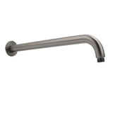 WELS Gun Metal Round 12" Rain Shower Head 400mm Straight Wall Mounted Arm Bath Set | darrahopens.com.au Premium AU Stock