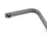 Darrahopens Furniture > Bathroom > Shower Heads & Screens WELS Gun Metal Square Gooseneck Swivel Laundry Kitchen Mixer Faucet Sink Tap Set