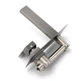 Darrahopens Furniture > Bathroom > Shower Heads & Screens WELS Gun Metal Square Wall Mount Basin Mixer Laundry Vanity Tap Spout Faucet Set