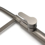 Darrahopens Furniture > Bathroom > Shower Heads & Screens WELS Gun Metal Stainless Steel Pull Out Swivel Kitchen Mixer Sink Tap Spout Faucet