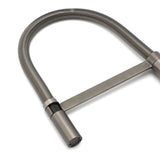 Darrahopens Furniture > Bathroom > Shower Heads & Screens WELS Gun Metal Stainless Steel Pull Out Swivel Kitchen Mixer Sink Tap Spout Faucet