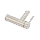 WELS Kitchen Laundry Round Basin Mixer Vanity Sink Faucet Tap Nickel Brushed Set | darrahopens.com.au Premium AU Stock