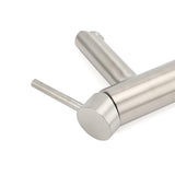 WELS Kitchen Laundry Round Basin Mixer Vanity Sink Faucet Tap Nickel Brushed Set | darrahopens.com.au Premium AU Stock