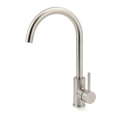 WELS Kitchen Laundry Swivel Sink Mixer Faucet Tap Spout Stainless Steel Brushed | darrahopens.com.au Premium AU Stock