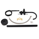 Darrahopens Furniture > Bathroom > Shower Heads & Screens WELS Matt Black Bathtub Filler Free Standing Mixer Faucet Tap Spout HandHeld Set