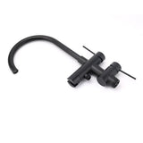 Darrahopens Furniture > Bathroom > Shower Heads & Screens WELS Matt Black Bathtub Filler Free Standing Mixer Faucet Tap Spout HandHeld Set