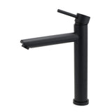 Darrahopens Furniture > Bathroom > Shower Heads & Screens WELS Matt Black Round Tall Basin Mixer Vanity Bathroon Sink Tap Laundry Faucet