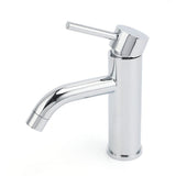 Darrahopens Furniture > Bathroom > Shower Heads & Screens WELS Round Curve Kitchen Laundry Short Basin Mixer Vanity Sink Faucet Tap Chrome