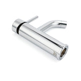Darrahopens Furniture > Bathroom > Shower Heads & Screens WELS Round Curve Kitchen Laundry Short Basin Mixer Vanity Sink Faucet Tap Chrome