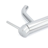Darrahopens Furniture > Bathroom > Shower Heads & Screens WELS Round Curve Kitchen Laundry Short Basin Mixer Vanity Sink Faucet Tap Chrome