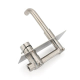 Darrahopens Furniture > Bathroom > Shower Heads & Screens WELS Round Wall Mounted Basin Vanity Mixer Bath Tub Faucet Spout Brushed Nickel