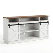Darrahopens Furniture > Bathroom > Sinks Artiss Buffet Sideboard Cabinet 150cm 3-Tier Kitchen Storage Sliding Doors White In Australia - Darrahopens
