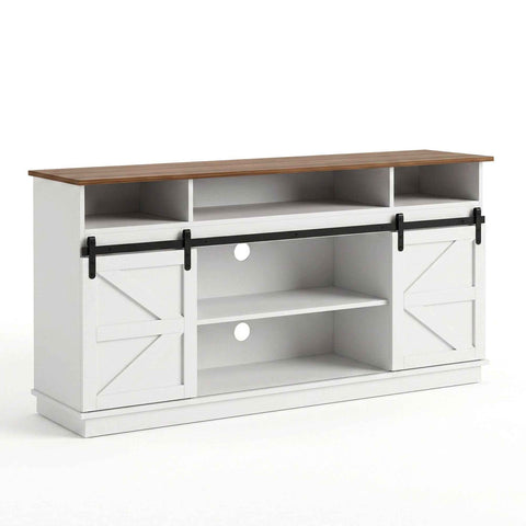Darrahopens Furniture > Bathroom > Sinks Artiss Buffet Sideboard Cabinet 150cm 3-Tier Kitchen Storage Sliding Doors White In Australia - Darrahopens