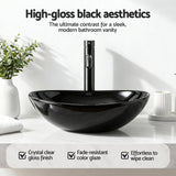 Darrahopens Furniture > Bathroom > Sinks Cefito Bathroom Basin Ceramic Vanity Sink Hand Wash Bowl 41x34cm